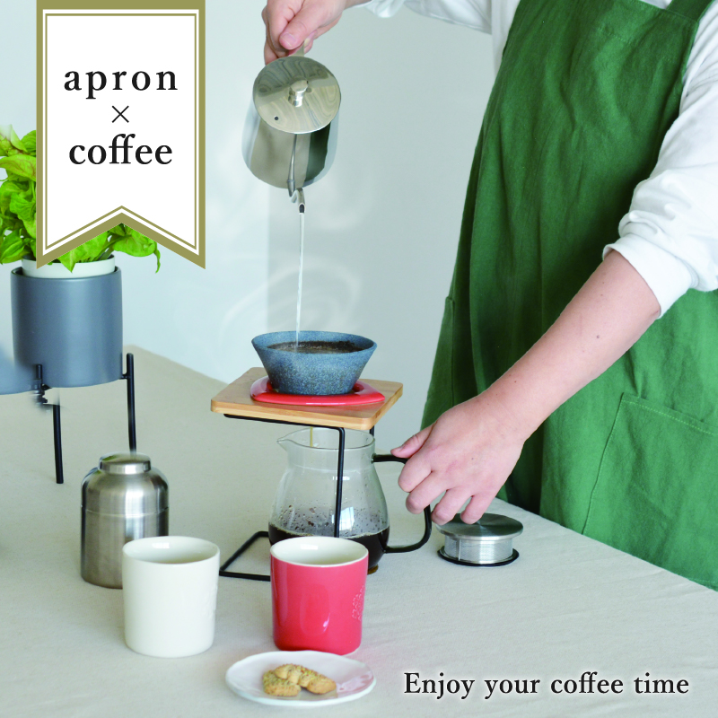 apron × coffee