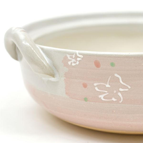 花うさぎ 9号 土鍋｜和食器通販｜織部 Online Store【公式】