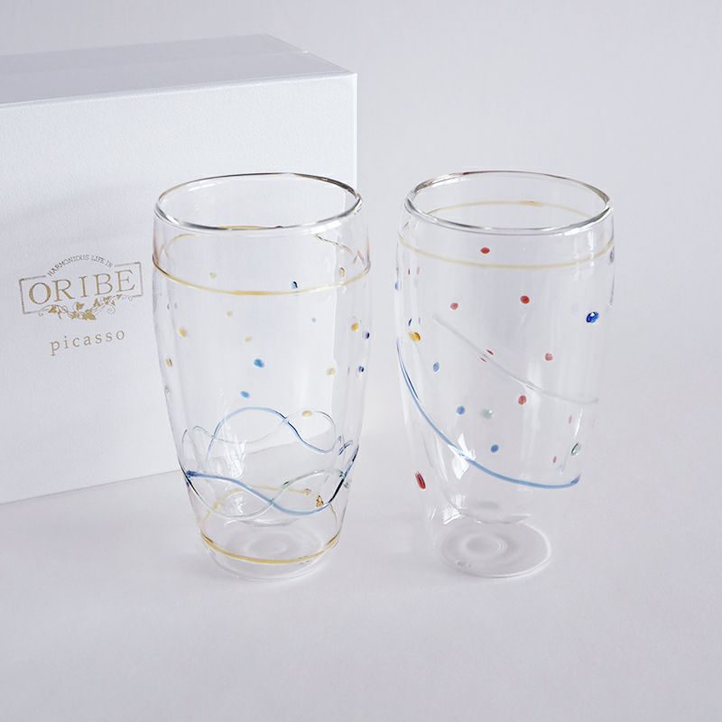 PICASSO耐熱二層ロングタンブラーペア