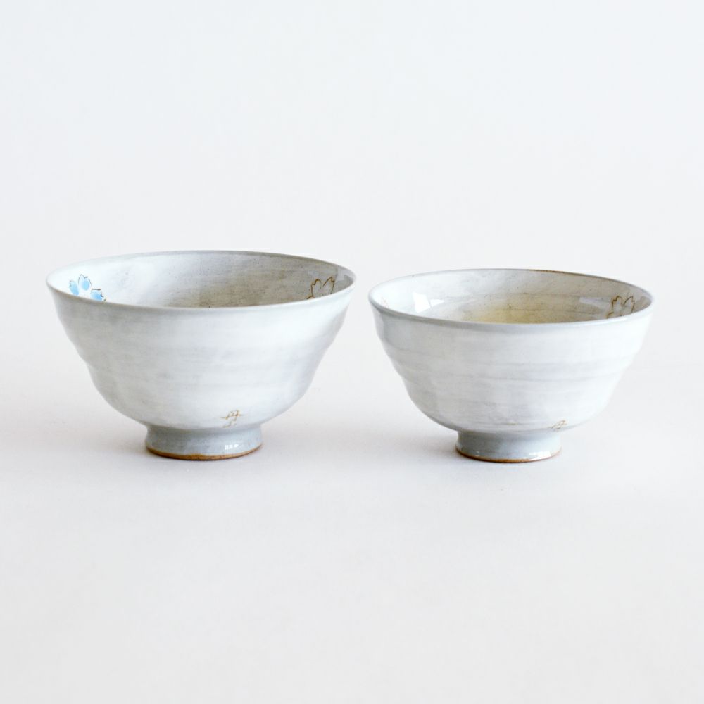 イマン 浪漫 ダイアナローズ 陶器 茶碗 － フレンチカントリーの