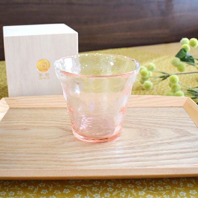 金彩グラス 津軽びいどろ MATSURI まつり金彩 ロックグラスペア ¥5,500 大人