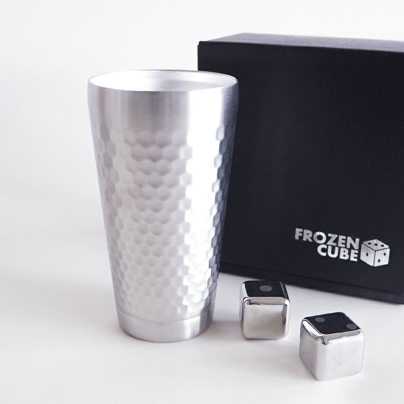  FROZEN CUBE 2重 タンブラー&キューブ 2P