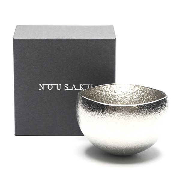 NOUSAKU 錫100％ Kuzushi-Yure ぐい呑 二客 VR8800 Kuzushi - Yure