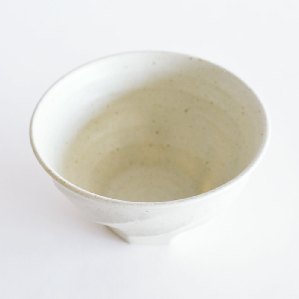 捻り丼・ホワイト10個 美濃焼〈新品・未使用〉