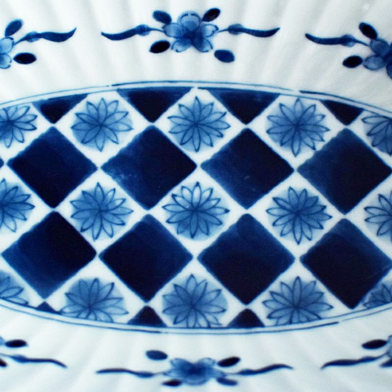 藍凛堂 楕円組鉢