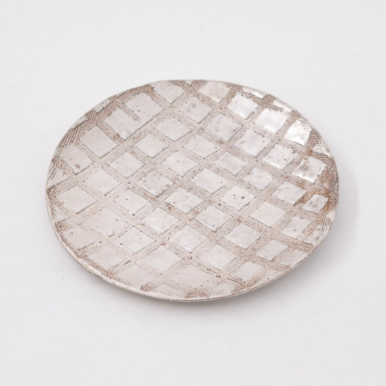 銀彩小皿