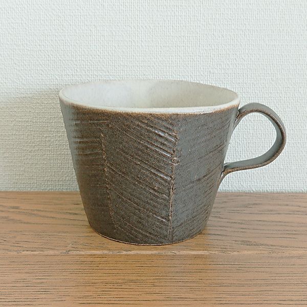 堂本正樹 茶色HBマグカップ