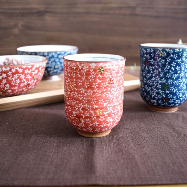 華の里 飯碗 大 和食器通販 美濃焼の織部 公式