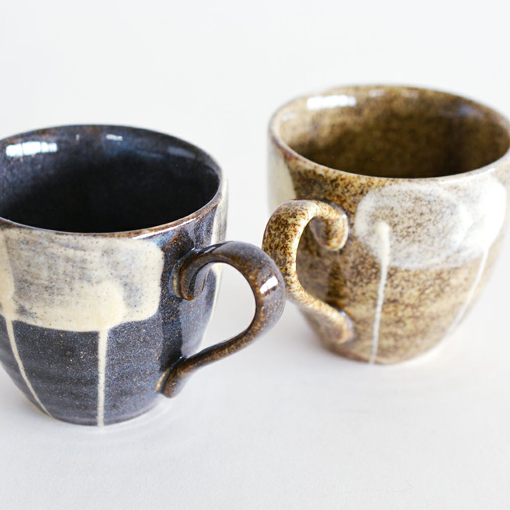 窯変十草 ペア コーヒー｜和食器通販｜織部 Online Store【公式】
