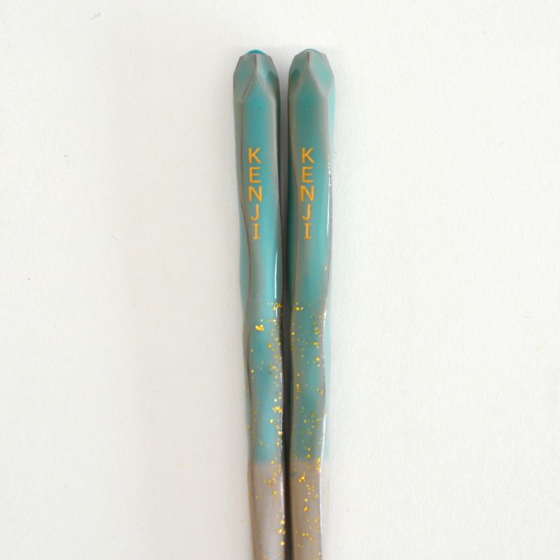 箸の名入れは縦書きのみとなります