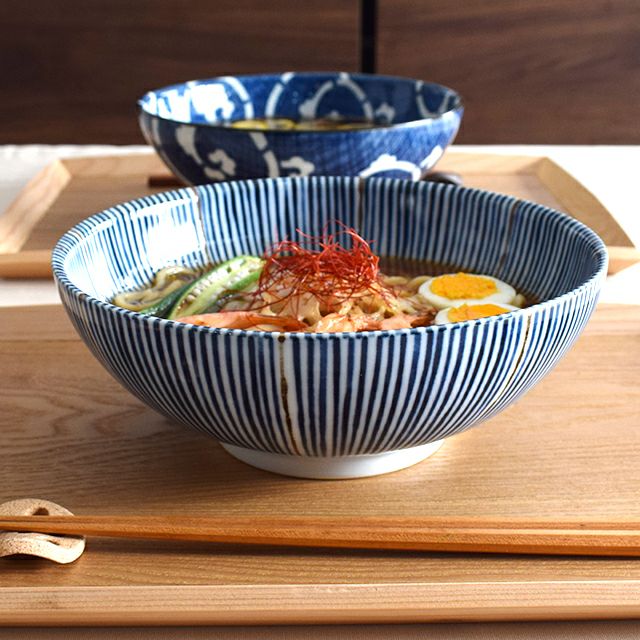 藍十草麺鉢