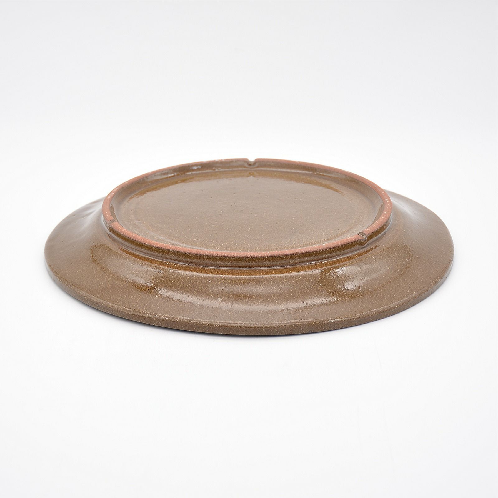 スリップウェア　リム皿