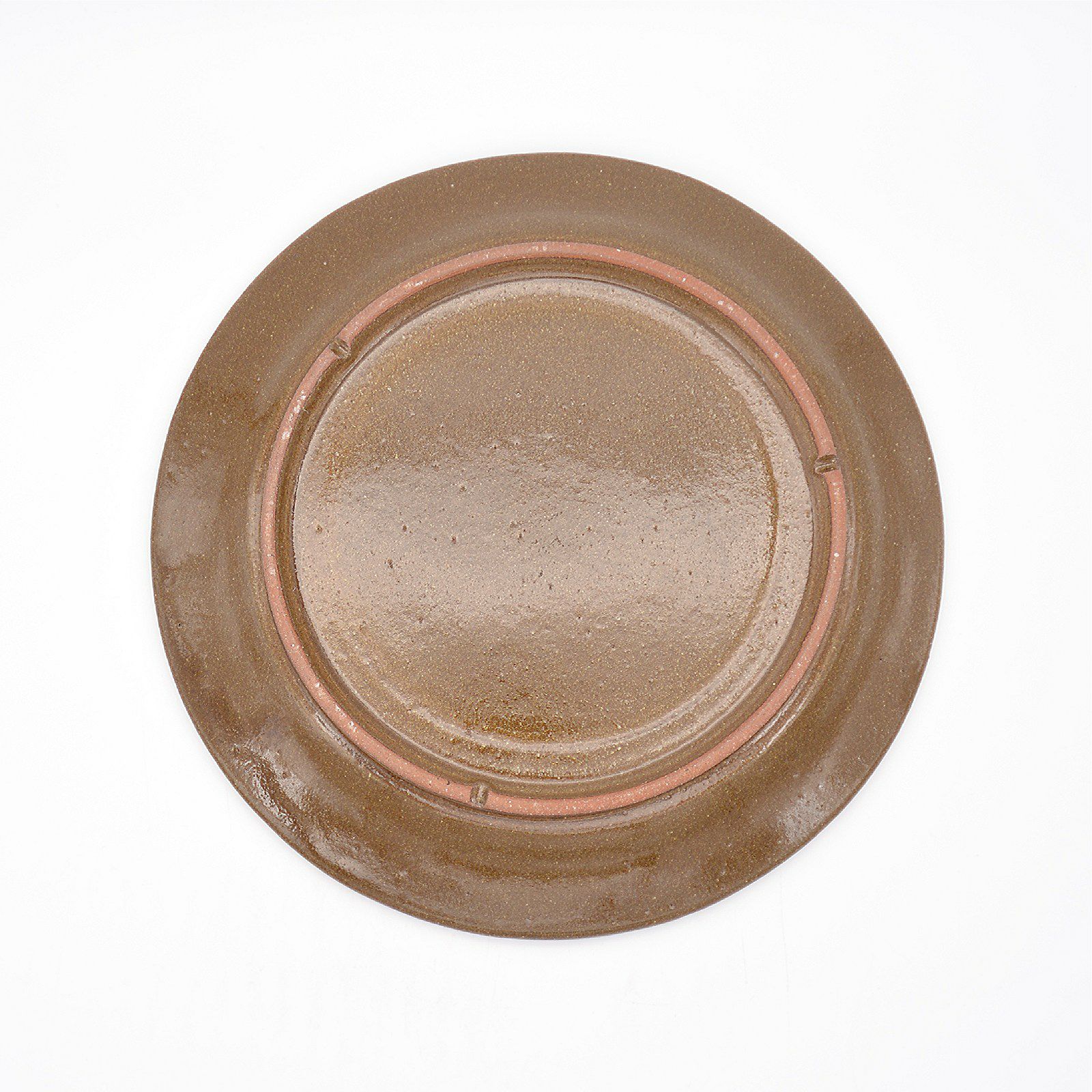 スリップウェア　リム皿