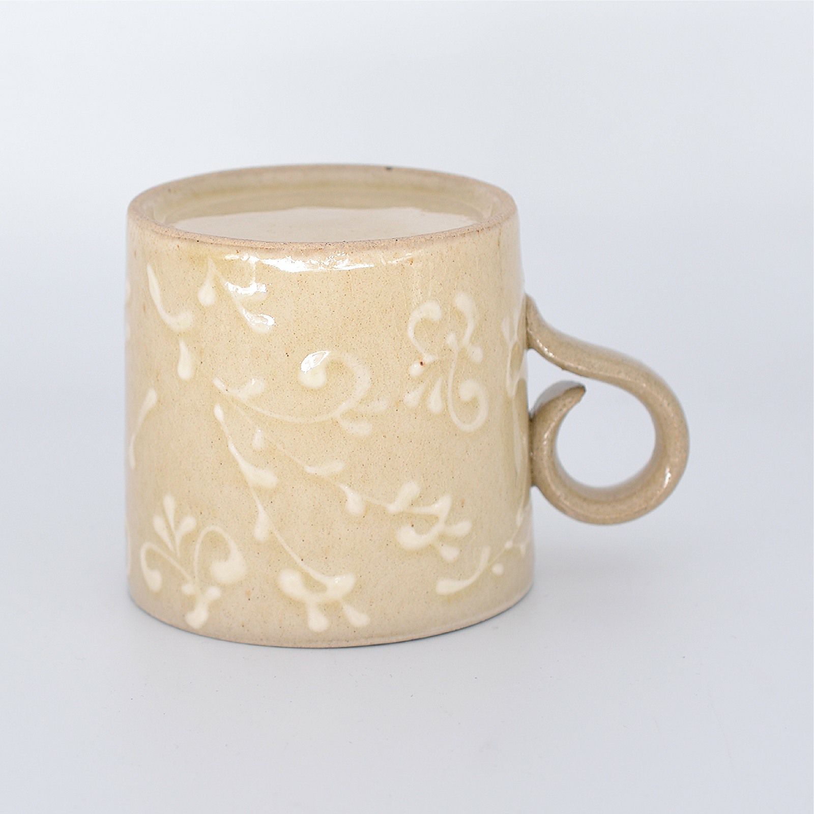 マグカップ(唐草白)