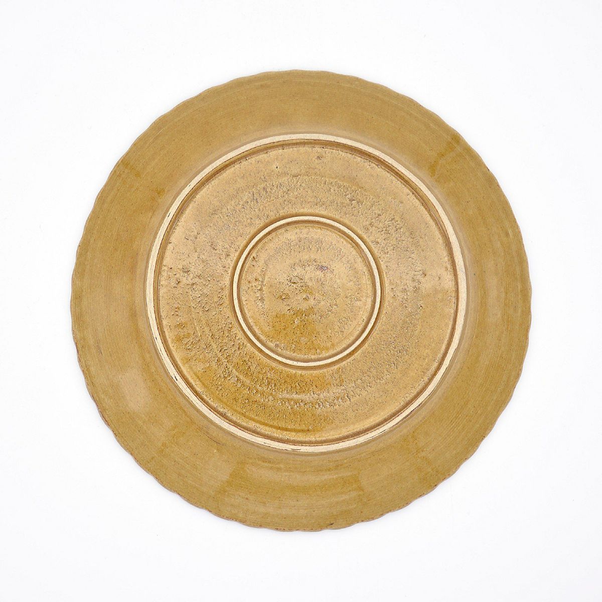 23cm slipware(ぐるぐる)