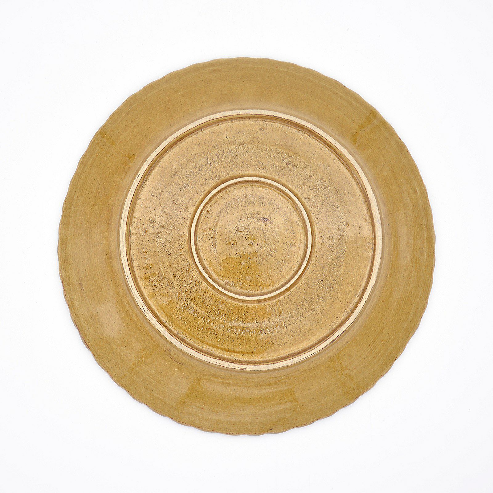 23cm slipware(ぐるぐる)