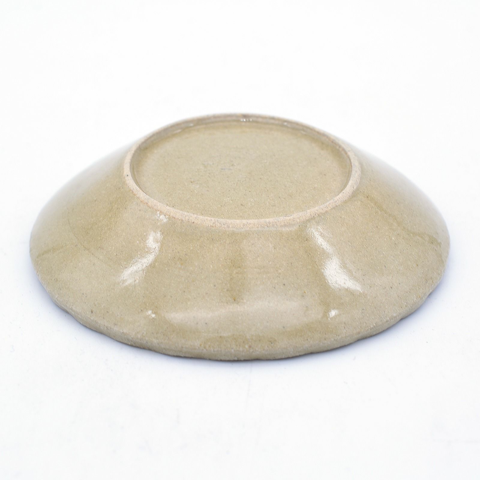 豆皿slipware(マーブル白)