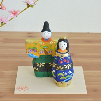 立雛（木彫型）｜和食器通販｜織部 Online Store【公式】