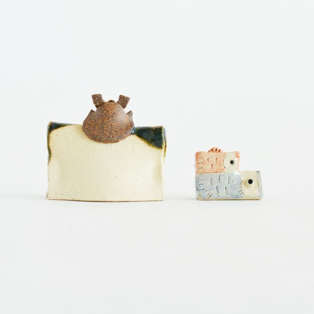 たたら武者鯉二段付