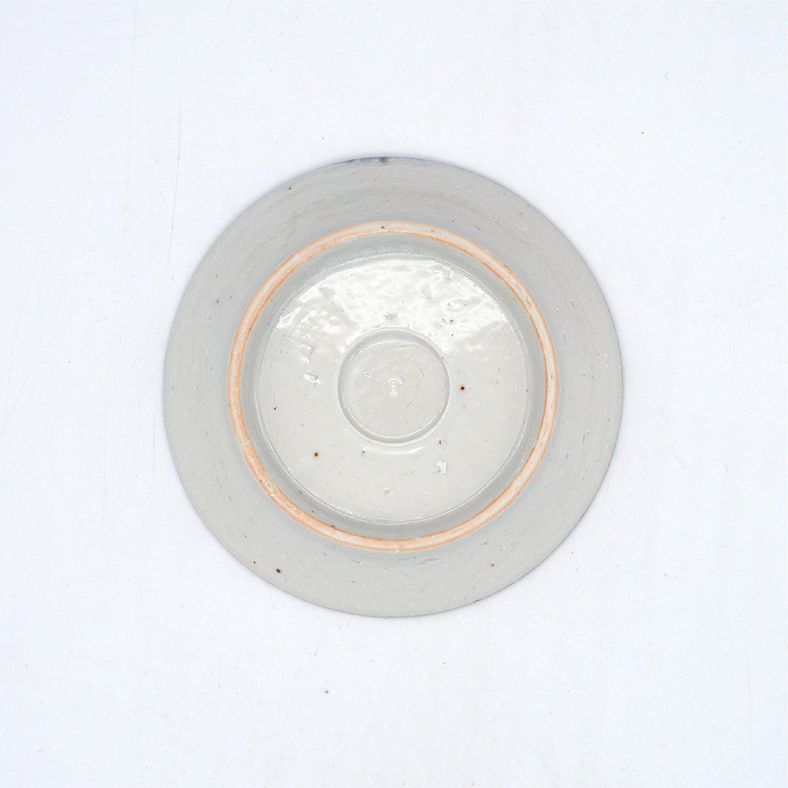 染付古砥部文小皿(菱文)