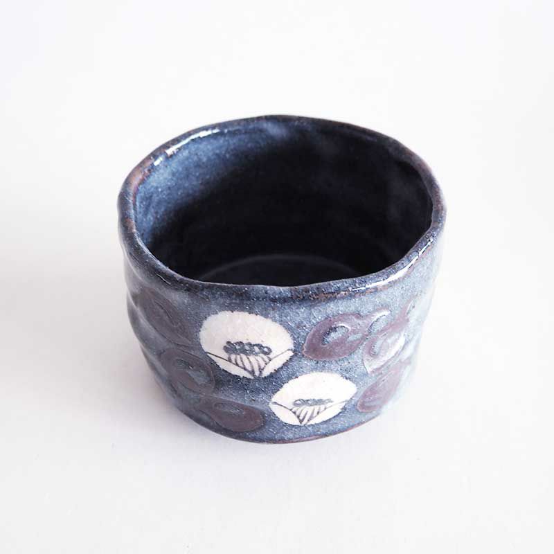 一口抹茶碗 椿 鼠志野｜和食器通販｜織部 Online Store【公式】