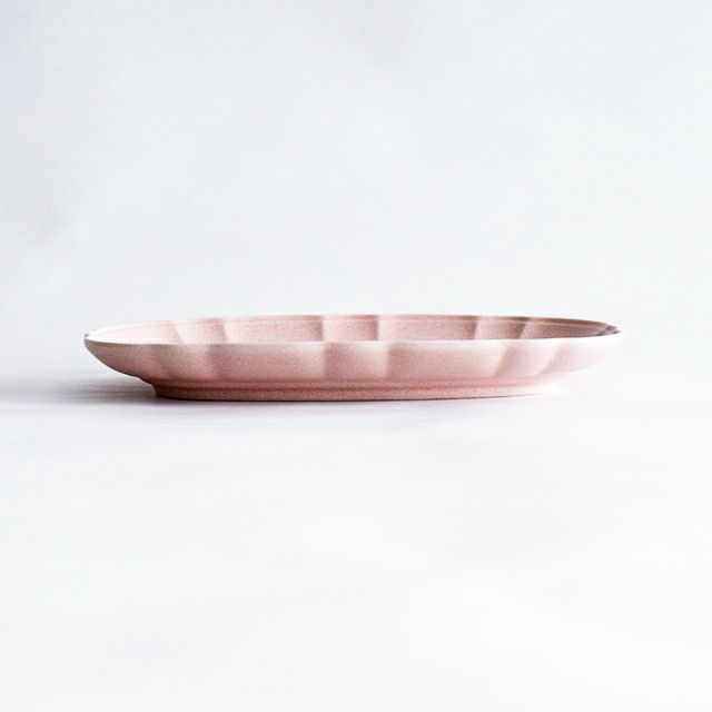 チュチュ 18 長皿 ピンク｜和食器通販｜織部 Online Store【公式】