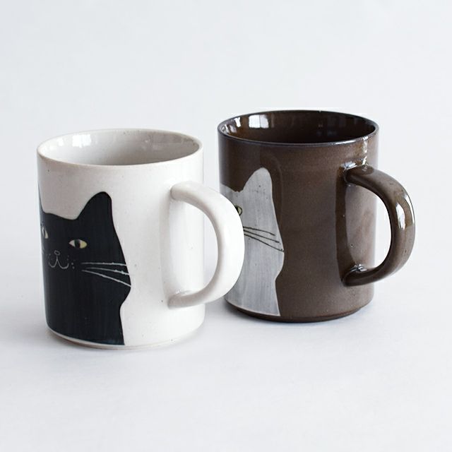 黒猫マグカップ｜和食器通販｜織部 Online Store【公式】