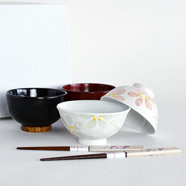 はるか ペア 茶碗&汁椀６点セット｜和食器通販｜織部 Online Store【公式】