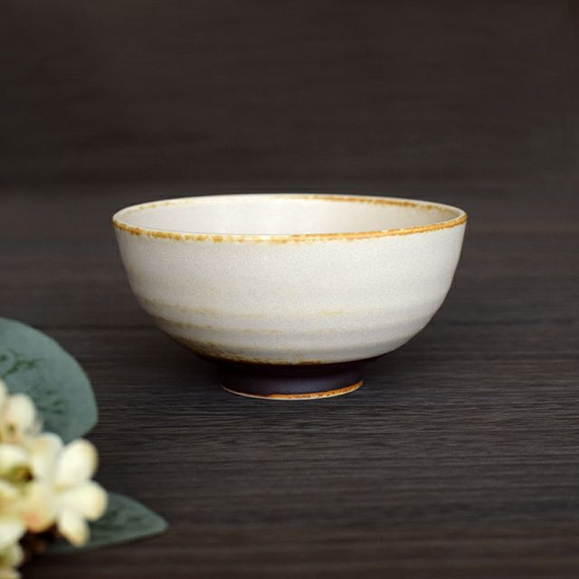 ぽってり茶碗 白｜和食器通販｜織部 Online Store【公式】