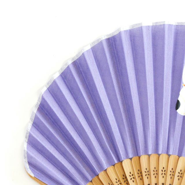 まねき猫扇子ケース付 紫｜和食器通販｜織部 Online Store【公式】 