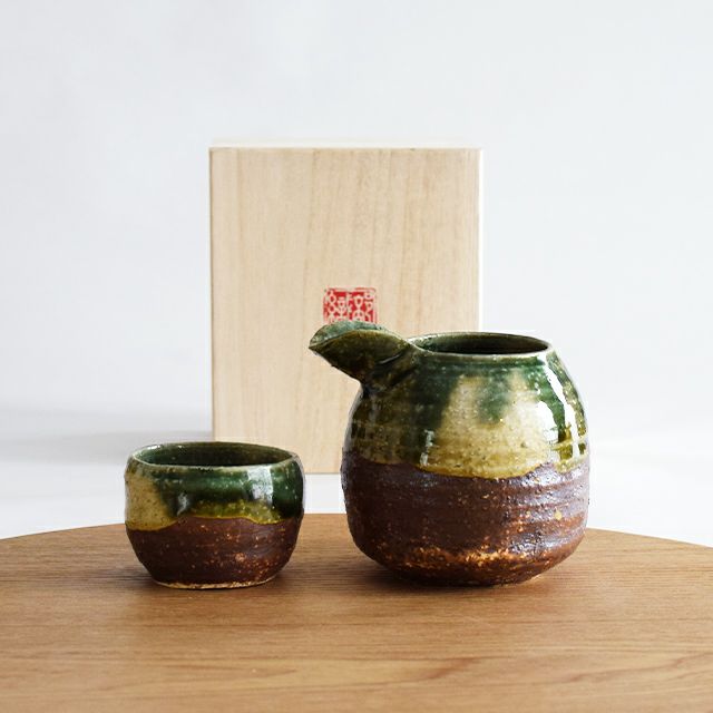 織部丸型片口酒器セット｜和食器通販｜織部 Online Store【公式】