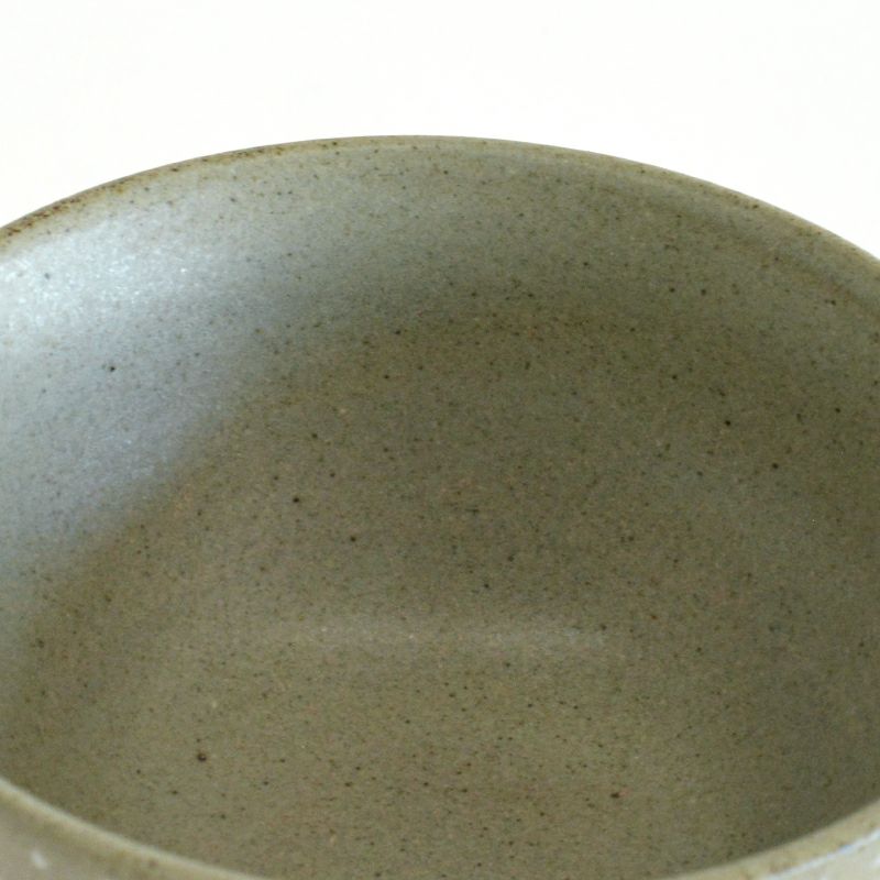 minottery焼〆茶碗 グレードット