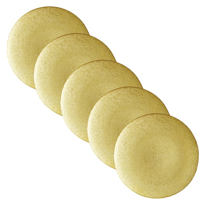 MIYABIプレート S ゴールド 5枚セット