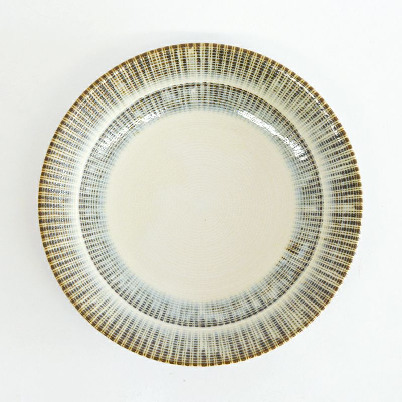 大皿　陶器 大皿 (梅・松) 陶器 骨董品 | HORIDASHI市