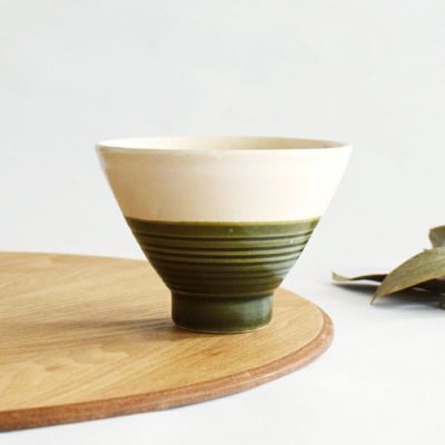 せん段 茶碗 緑｜和食器通販｜織部 Online Store【公式】