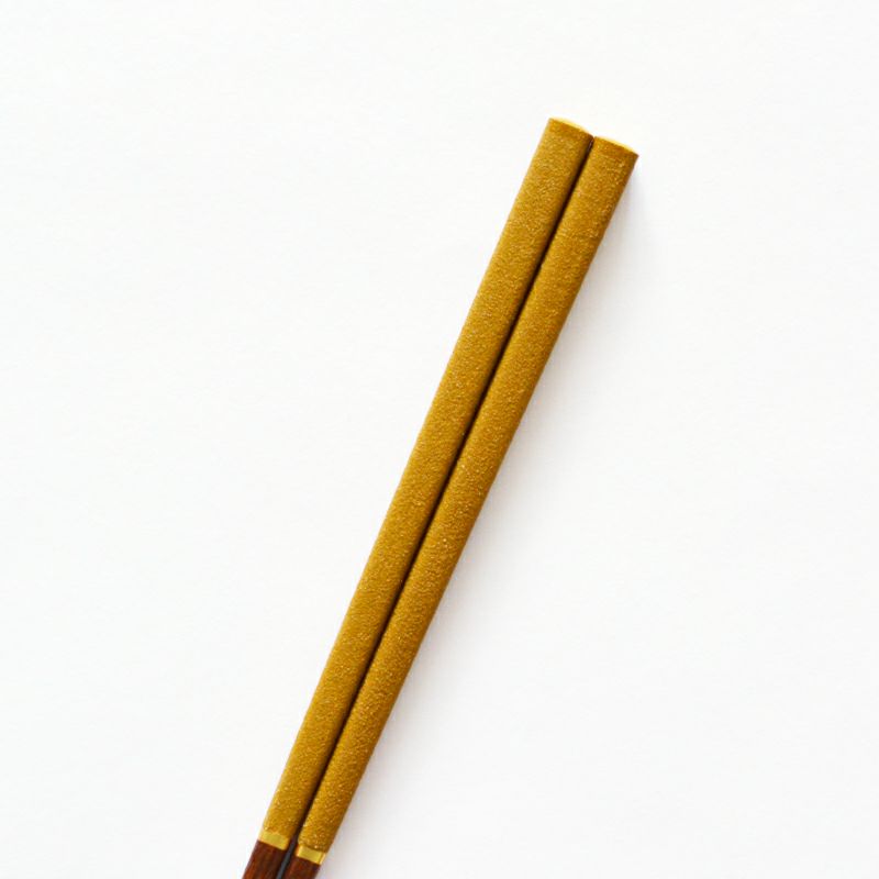極乾漆箸 23cm 黄