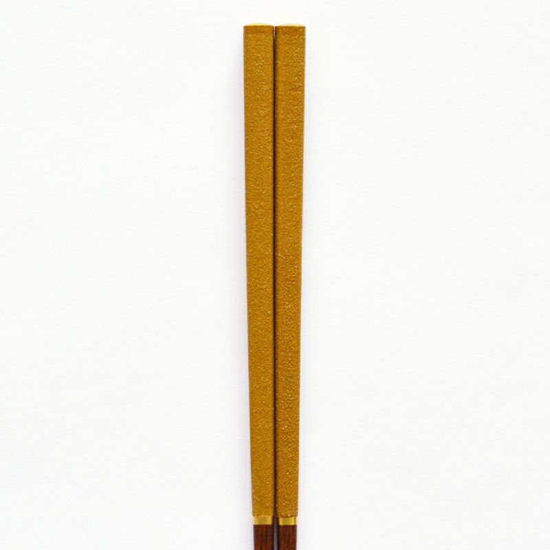 極乾漆箸 23cm 黄