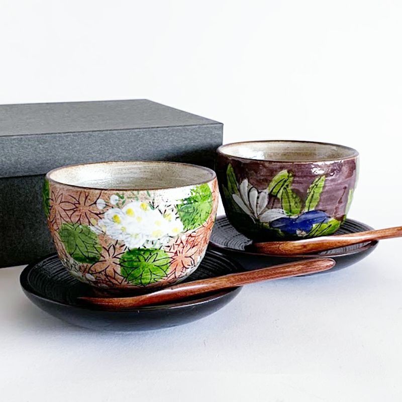 花がわり ゆったり碗ペア｜和食器通販｜織部 Online Store【公式】