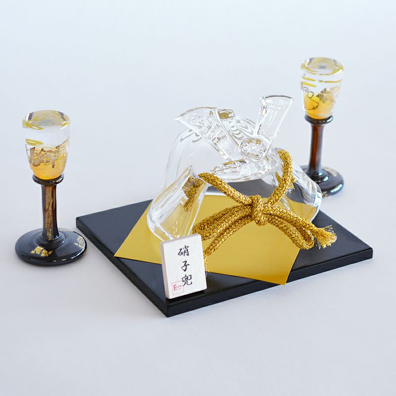 硝子の兜 透｜和食器通販｜織部 Online Store【公式】