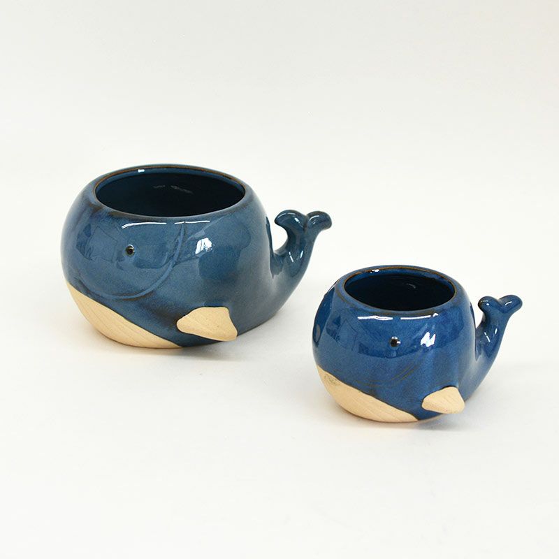 プランターカバー クジラ L｜和食器通販｜織部 Online Store