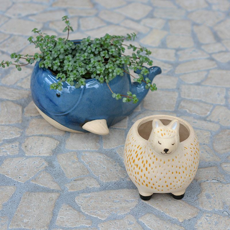 プランターカバー クジラ L｜和食器通販｜織部 Online Store【公式】