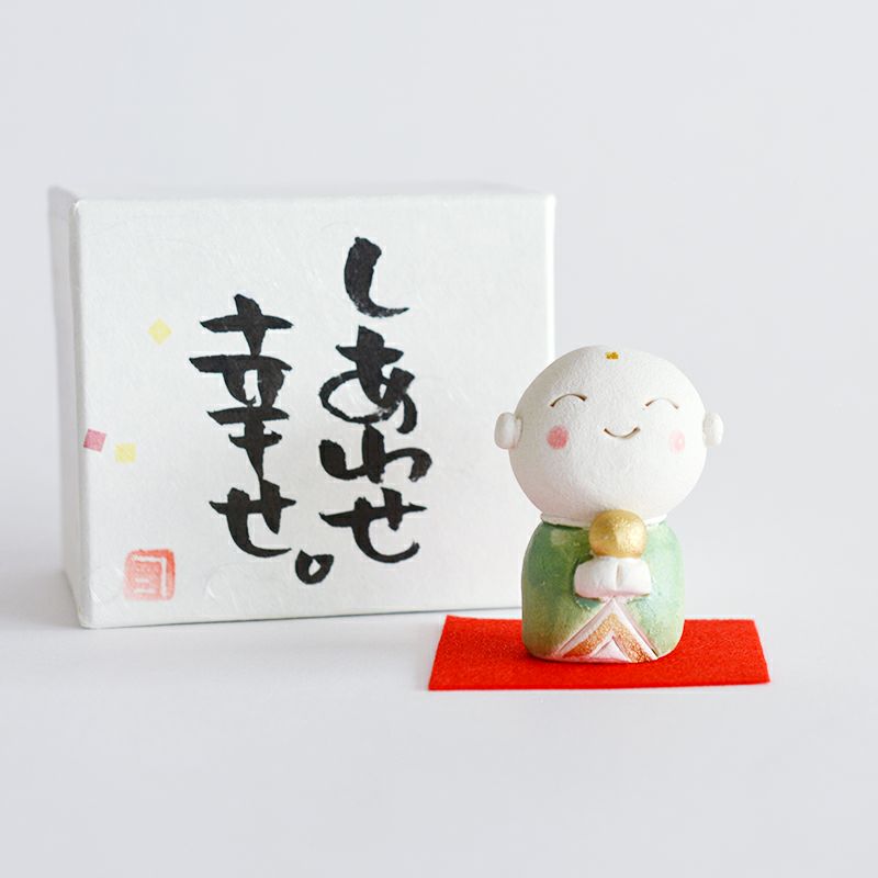 新版 地蔵飾り 幸せ｜和食器通販｜織部 Store【公式】 Online 工芸品