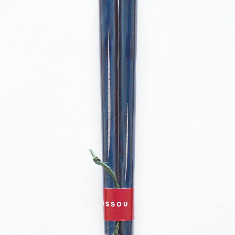 田園箸 23cm ブルー