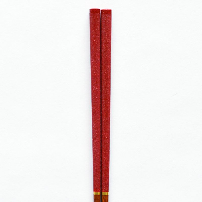 極乾漆箸 23cm 朱