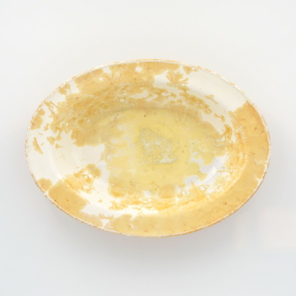 結晶釉カレー皿(琥珀)｜和食器通販｜織部 Online Store【公式】