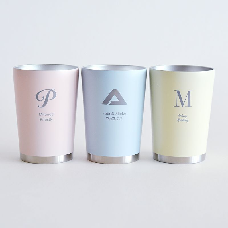 自分だけのオリジナルタンブラーに