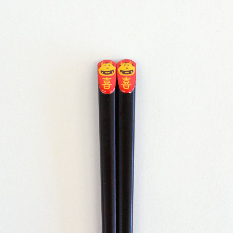 ぷっくりした手描き風の鬼っ子です