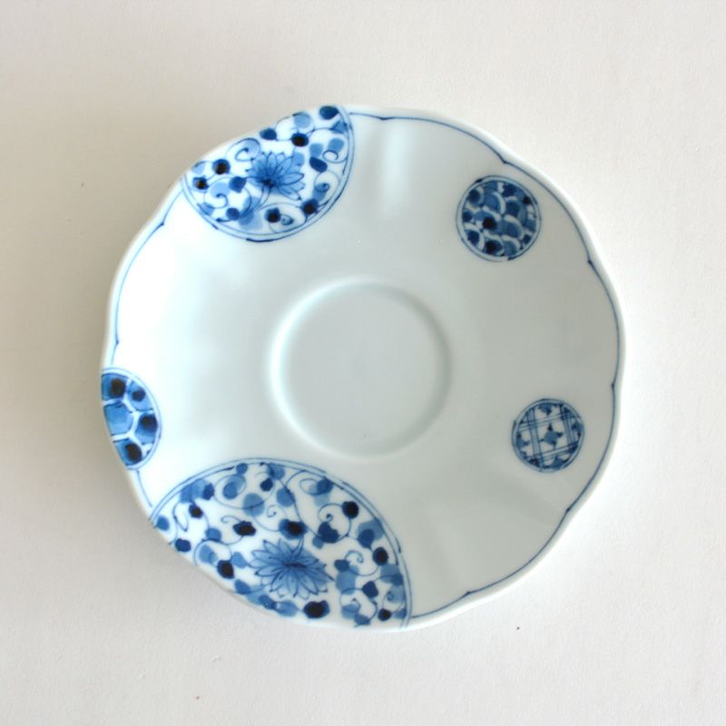 藍凛堂 ペア 珈琲碗皿｜和食器通販｜織部 Online Store【公式】