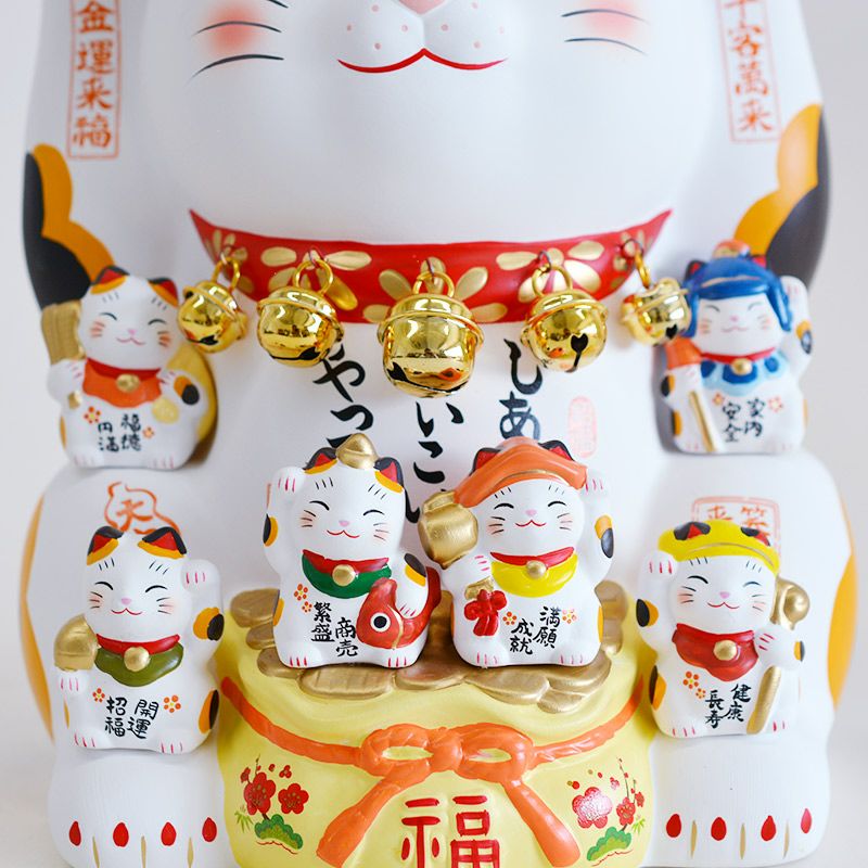 錦彩七福神招き猫｜和食器通販｜織部 Online Store【公式】