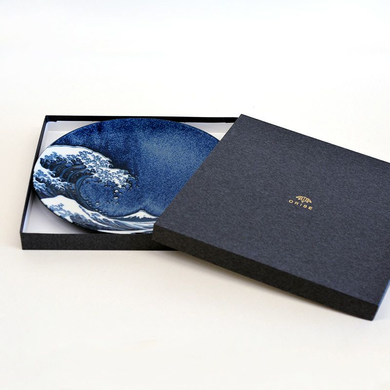 神奈川沖浪裏 大皿｜和食器通販｜織部 Online Store【公式】